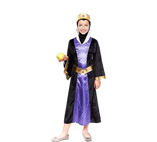 Disfraz de Reina Malvada Clásica para niña Talla de 3 a 4 años