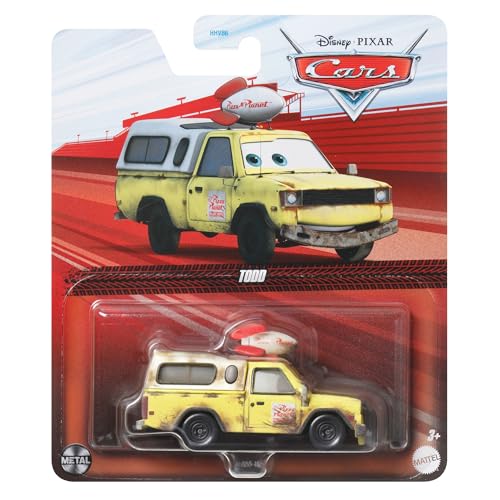 Disney Cars Cast 1:55 - Selección Modelos de Vehículos Sort.2, Cars 2013+14:Todd Pizza Planet