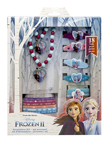 Disney Frozen 19389 - Juego de 2 Accesorios (18 Piezas)