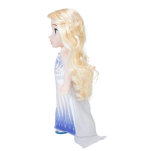 Disney Frozen 2 - Muñeca Elsa Grande para Niñas – Muñeca Elsa de 38 cm de Altura con Precioso Peinado – Juguete para Niñas con 3 Años +