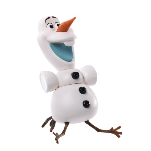 Disney Frozen Muñecos de Anna, Elsa, Kristoff y Olaf, inspirado en la película Fronzen 2, incluye 12 piezas para contar historias, +3 años (Mattel HLW59)