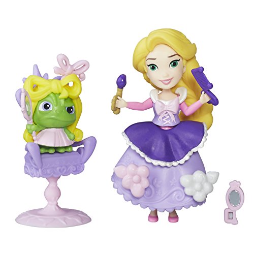 Disney Hasbro Princess B5337ES0 - salón de Pelo de la Princesa Rapunzel Poco Unido, Las Cifras