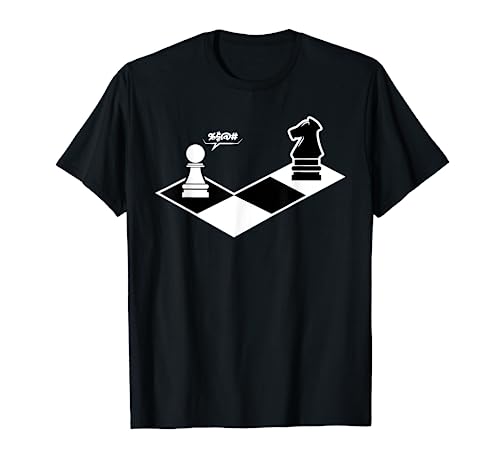 Divertido jugador de ajedrez retro regalo de ajedrez Camiseta