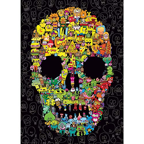 Doodle Skull Puzzle 1000 Teile