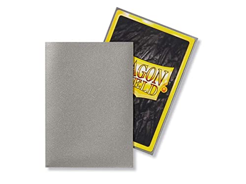 Dragon Shield Matte Mini Japanese Silver 60 ct Card Sleeves Individual Pack