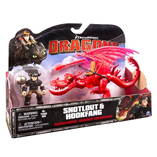 Dreamworks Dragons – Dragon Riders rotz bakke y hookfang [UK Import]