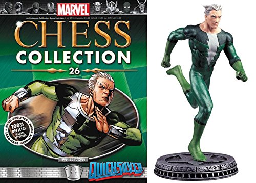Eaglemoss Marvel Chess Figurine Collection Nº 26 Quicksilver