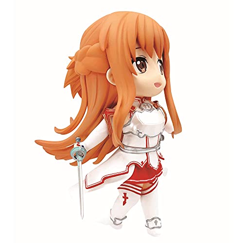 EASSLa Figura móvil Nendoroid Yūki Asuna, la Figura se originó en el Anime Sword Art Online, Alias ​​Asuna, Titania, Erica y Stacia Postura de pie 5.9 Pulgadas de Alto, Hecha de Material de PVC
