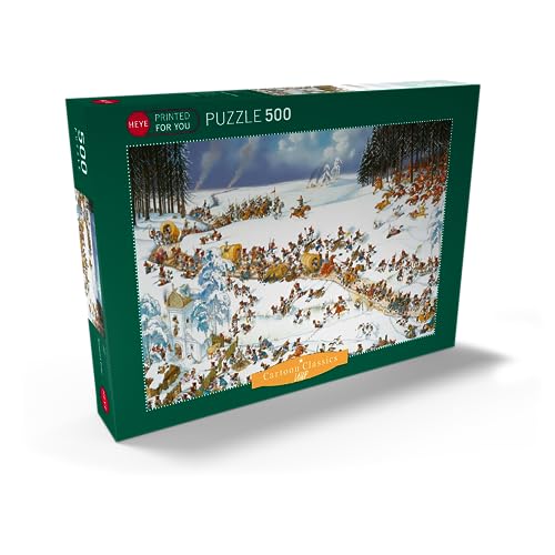 El Invierno De Napoleón - Jean-Jacques Loup - Clásicos del Cómic - Premium 500 Piezas Puzzles - Colección Especial MyPuzzle de Heye Puzzle