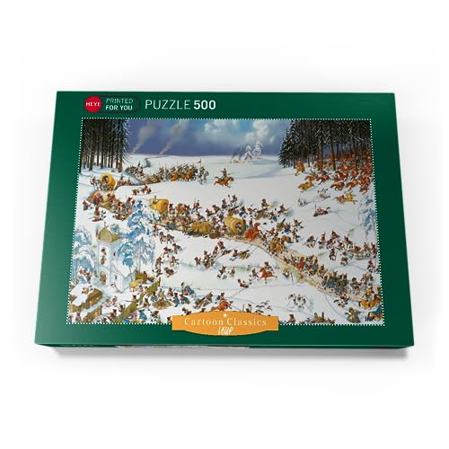 El Invierno De Napoleón - Jean-Jacques Loup - Clásicos del Cómic - Premium 500 Piezas Puzzles - Colección Especial MyPuzzle de Heye Puzzle