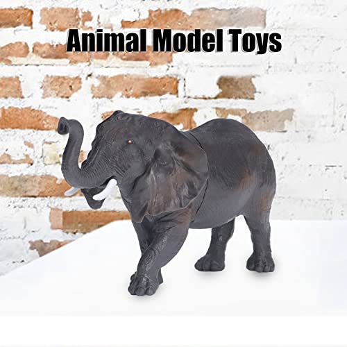 Elefante Animal Modelo Juguete, Mini Animales Modelos Juguetes, Simulado Salvaje Vívido Realista Mini Animal Figura para Regalos Ayudas para la enseñanza Mejorar la Capacidad Cognitiva para Regalos Ay