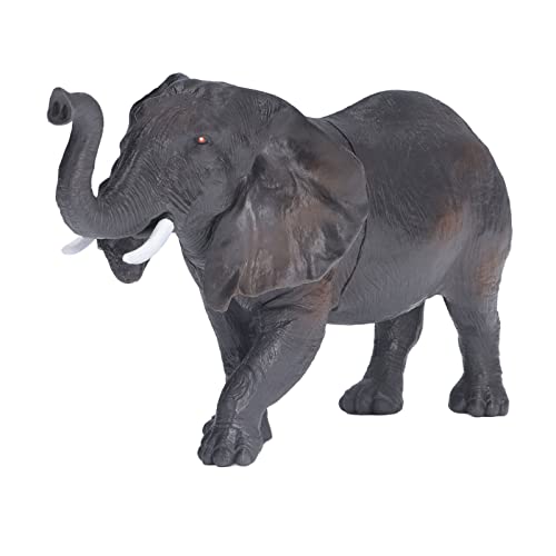 Elefante Animal Modelo Juguete, Mini Animales Modelos Juguetes, Simulado Salvaje Vívido Realista Mini Animal Figura para Regalos Ayudas para la enseñanza Mejorar la Capacidad Cognitiva para Regalos Ay