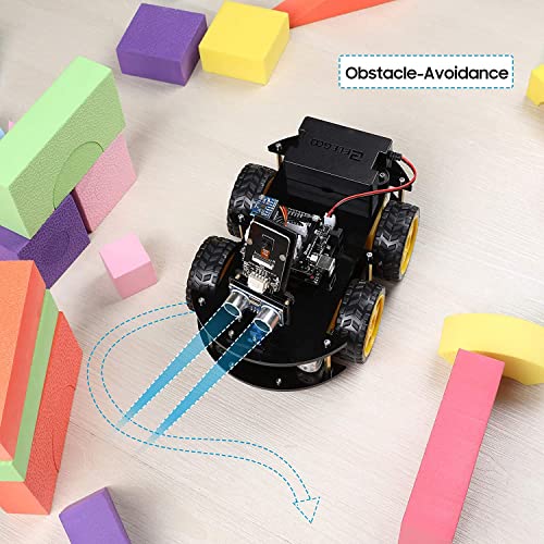 ELEGOO Kit de Coche Robótico Educativo y Stem de Juguete para Niño (Versión 4.0)