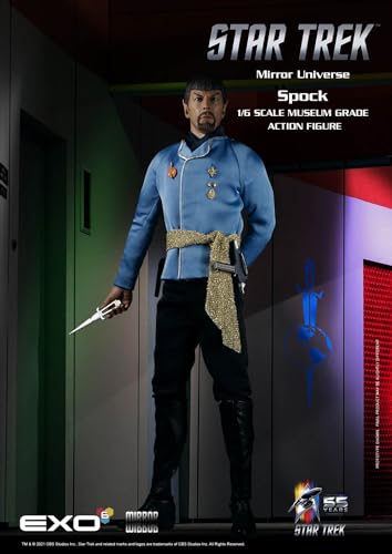 EXO-6 Star Trek: The Original Series Figura 1/6 Espejo Universo Spock 30 cm