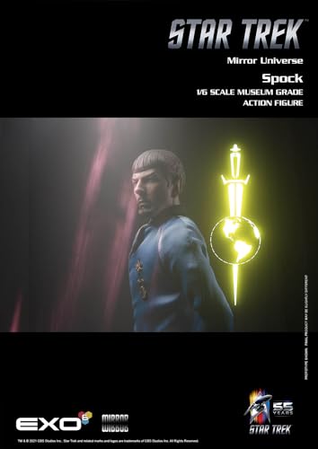 EXO-6 Star Trek: The Original Series Figura 1/6 Espejo Universo Spock 30 cm