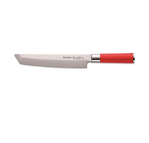 F. DICK Tanto, cuchillo de cocina asiático Red Spirit (cuchillo con hoja de 21 cm, acero X50CrMoV15, inoxidable, 56 HRC) 81753212