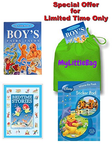 Fairy Tales Para niños – Bedtime Stories & Classic Fairy Hardback Collection + Winnie the Pooh Sticker Pad Gift Pack – RRP £19.99 – Yours – While Stocks Last