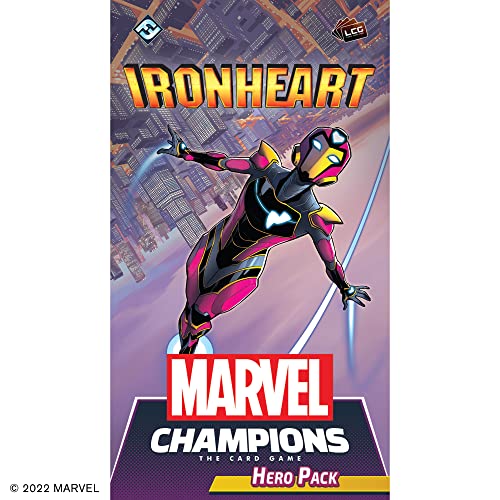Fantasy Flight Games | Ironheart: Marvel Champions Hero Pack | Juego de Cartas | A Partir de 14 años | 1-4 Jugadores | 45-90 Minutos de Tiempo de Juego, Varios, tamaño Nombre: 2. Hero Packs, FFGMC29