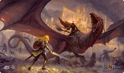 Fantasy Flight Games Lord of The Rings LCG: Flame of The West Playmat