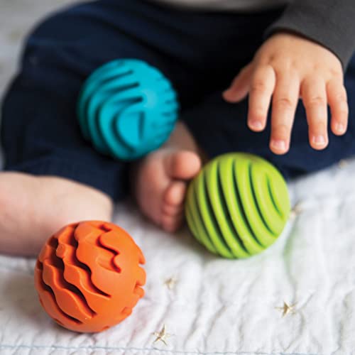 Fat Brain Sensory Rollers, Sensory Toy, with Chime Sounds, Colourful Development Toy, Educational Toy for Girls and Boys 6 Months and Older