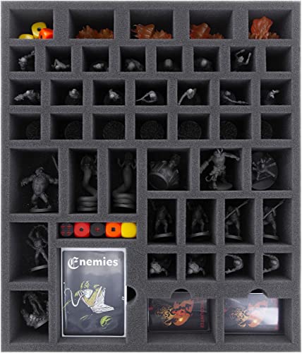 Feldherr Juego de Espuma Compatible con Hellboy: The Board Game Kickstarter Pledge - Caja es Compatible con Juegos de Mesa