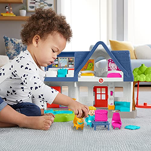 Fisher-Price HCJ46 Little People - Casa de Juegos con Contenido Educativo Inteligente para niños pequeños y preescolares de 1 a 5 años