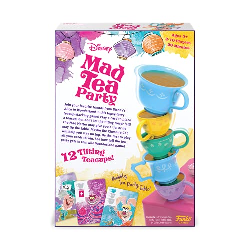 Funko 54562 Signature Games: Disney Mad Tea Party