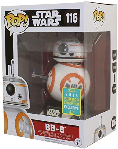 FunKo 9625 – Star Wars Episode VII, Pop Vinyl Figure 116 BB-8 Droid Thumbs Up Edition