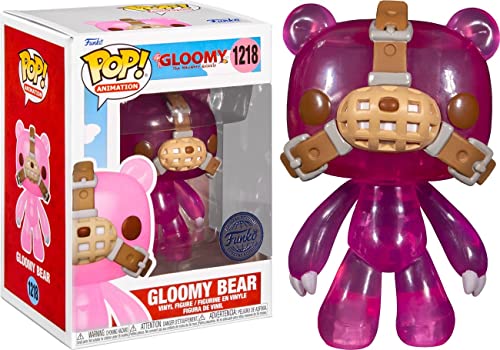 Funko Figuras de Vinilo de animación Gloomy Bear Assortiment Pop! Gloomy The Naughty Grizzly Toy Tokio W/Translucent Black Chase 9