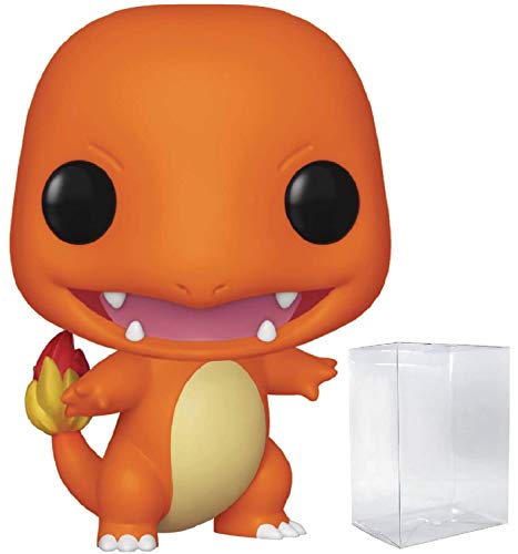 Funko Games: Pokemon - Charmander Pop! Vinyl Figure (Includes Compatible Pop Box Protector Case)