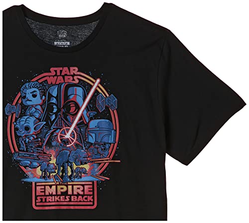 Funko Loose tee: Star Wars: Empire Strikes Post - Small - (S) - Camiseta, Franela - Ropa - Idea Manga Corta para Adultos Hombres y Mujeres- Mercancia Oficial