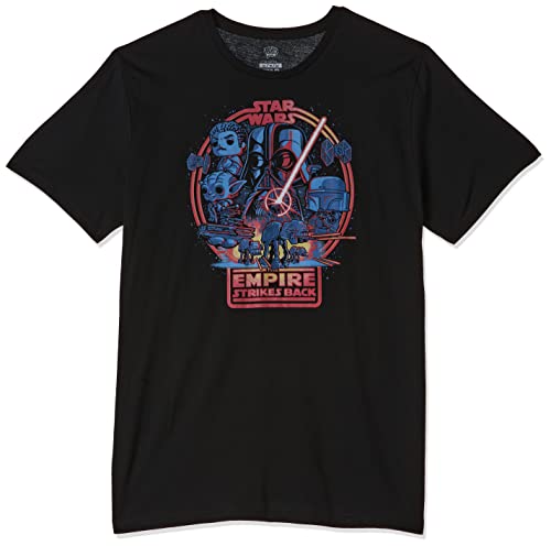 Funko Loose tee: Star Wars: Empire Strikes Post - Small - (S) - Camiseta, Franela - Ropa - Idea Manga Corta para Adultos Hombres y Mujeres- Mercancia Oficial