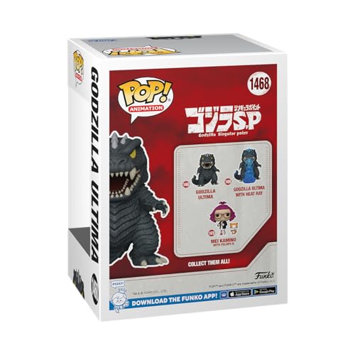 Funko POP! Animation: Godzilla Singular Point - Godzilla - Figuras Miniaturas Coleccionables Para Exhibición - Idea De Regalo - Mercancía Oficial - Juguetes Para Niños Y Adultos - Fans De TV