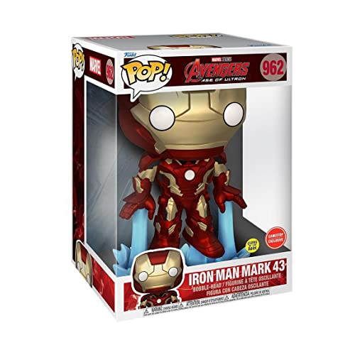 Funko Pop Avengers Age of Ultron Iron Man 25,4 cm Glow in The Dark Exclusive