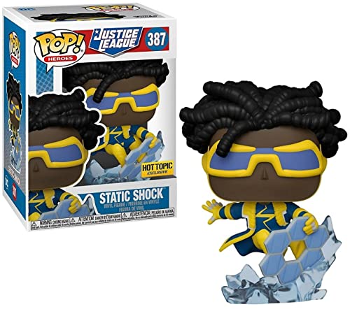 Funko POP! DC Heroes #387 - Static Shock Exclusive
