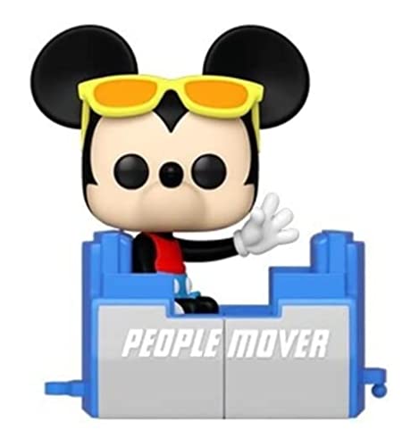 Funko Pop! Disney: WDW50- People Mover Mickey Mouse - Disney World 50th Anniversary - Figura de Vinilo Coleccionable - Idea de Regalo- Mercancia Oficial - Juguetes para Niños y Adultos