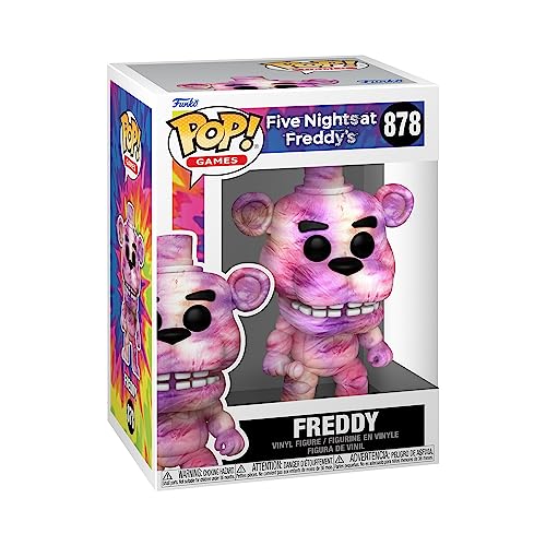 Funko Pop! Games: Five Nights At Freddy'S (FNAF) Tiedye - Freddy Fazbear - Figura de Vinilo Coleccionable - Idea de Regalo- Mercancia Oficial - Juguetes para Niños y Adultos