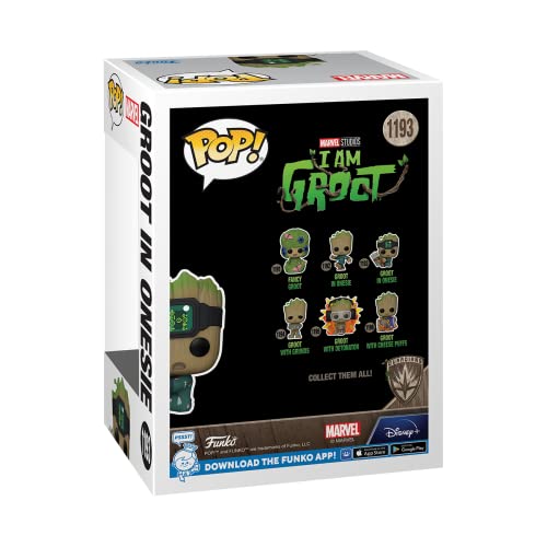 Funko Pop! Marvel: Guardians of The Galaxy - Groot PJs with Book - Groot Shorts - Figura de Vinilo Coleccionable - Idea de Regalo- Mercancia Oficial - Juguetes para Niños y Adultos - TV Fans