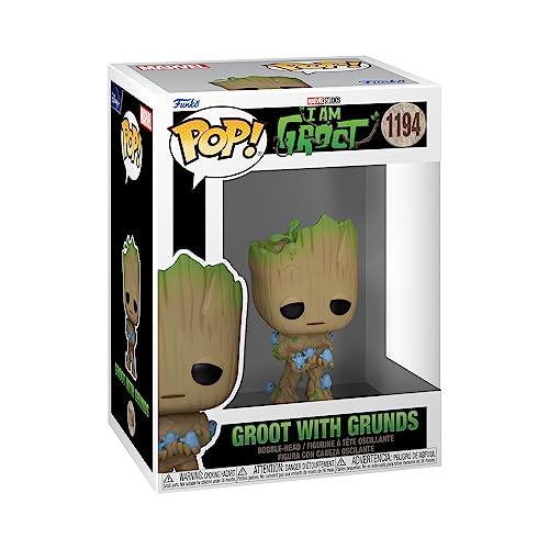 Funko Pop! Marvel: Guardians of The Galaxy - Groot with Grunds - Groot Shorts - Figura de Vinilo Coleccionable - Idea de Regalo- Mercancia Oficial - Juguetes para Niños y Adultos - TV Fans