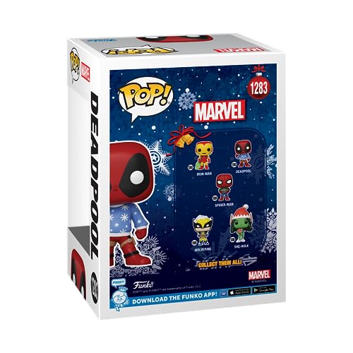 Funko Pop! Marvel: Holiday - Deadpool - (SWTR) - Figura de Vinilo Coleccionable - Idea de Regalo- Mercancia Oficial - Juguetes para Niños y Adultos - Movies Fans - Muñeco para Coleccionistas