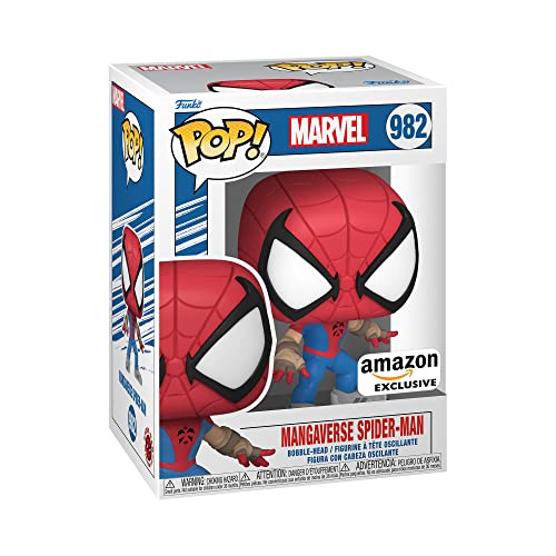 Funko Pop! Marvel: Year Of The Spider - Mangaverse Spider-Man - Marvel Comics - Cómics Marvel - Exclusiva Amazon - Figura de Vinilo Coleccionable - Idea de Regalo- Mercancia Oficial