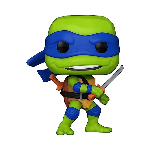 Funko POP! Movies: Teenage Mutant Ninja Turtles (TMNT) - Leonardo - Figuras Miniaturas Coleccionables Para Exhibición - Idea De Regalo - Mercancía Oficial - Juguetes Para Niños Y Adultos
