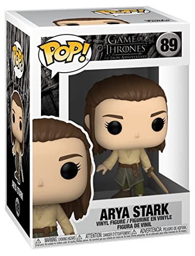 Funko Pop! TV: GOT - Arya Stark Training - Game Of Thrones - Juego de Tronos - Figura de Vinilo Coleccionable - Idea de Regalo- Mercancia Oficial - Juguetes para Niños y Adultos - TV Fans