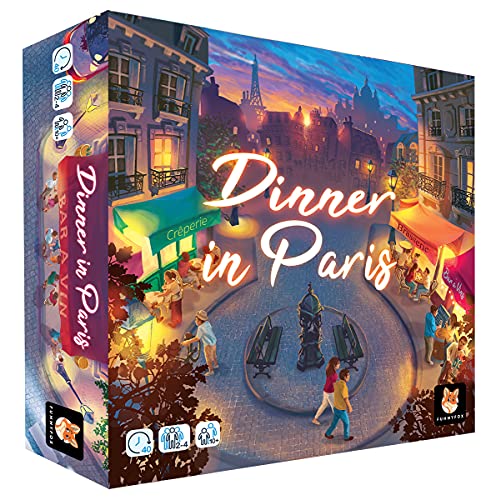 FUNNY FOX Dinner in París Juegos de Bandeja