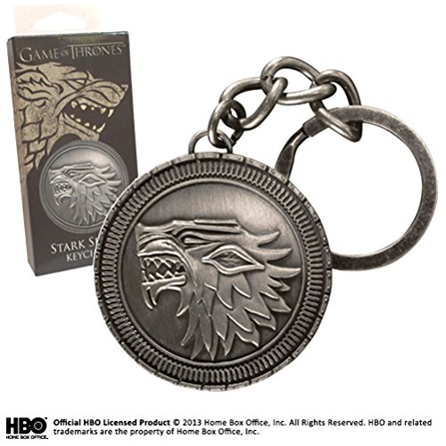 Game Of Thrones Porte-clés Médaillon Emblème Stark