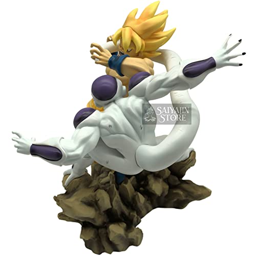 Generisch Figura de Son Goku vs Freezer (30 x 20 x 28 cm) | War on Namek [Limited]