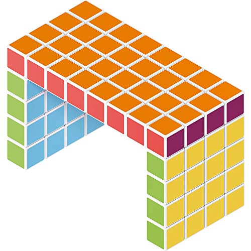 Geomag- Magicube Free Building N.A Cubos magneticos, Multicolor, 64 Piezas (129)