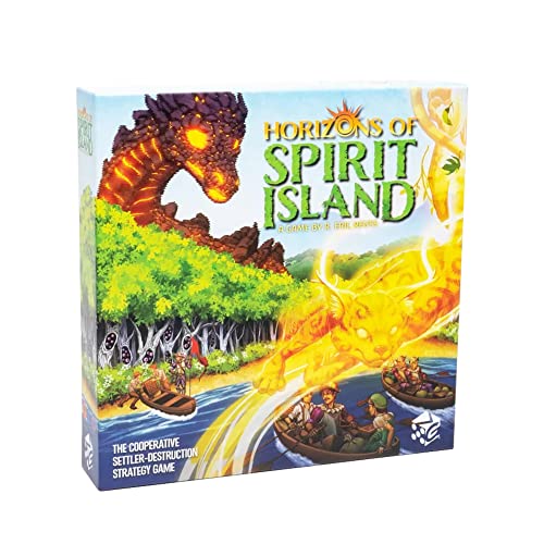 Greater Than Games Horizons of Spirit Island | Juego de mesa de estrategia cooperativa | 1-3 jugadores