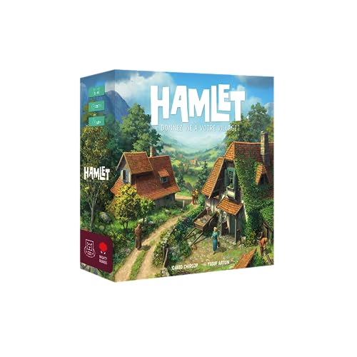Hamlet - GRRRE Games - Juego de Colocación de Azulejos y Trabajadores - Gestión de Recursos a partir de 10 Años