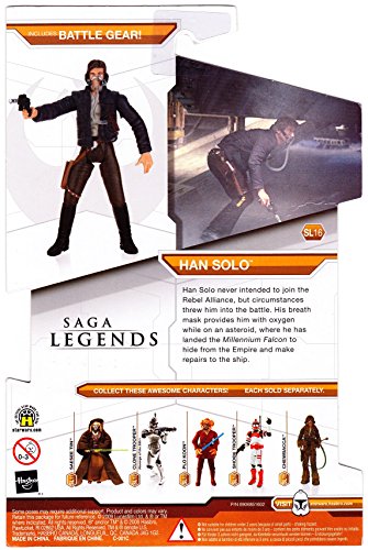 Han Solo Saga Legends Sl16 Legacy Collection Star Wars Figura De Acción